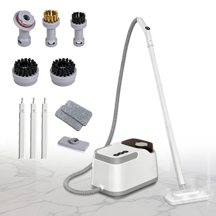 1500W Dampfreiniger Handgerät für Boden Küche Fenstern Badezimmern
