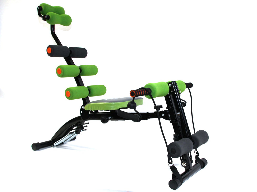 MAXOfit Multitrainer Greenline SixMax Pro MF-6.G, Ganzkörper Heimtrainer Für Zuhause, Für Bauch Bein