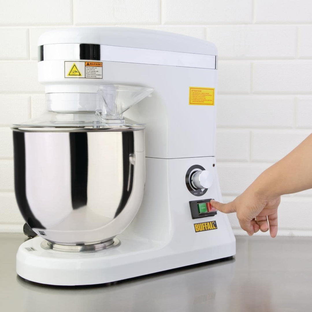 Buffalo DB266 Planeten-Mixer, weiss, 7 l Fassungsvermögen