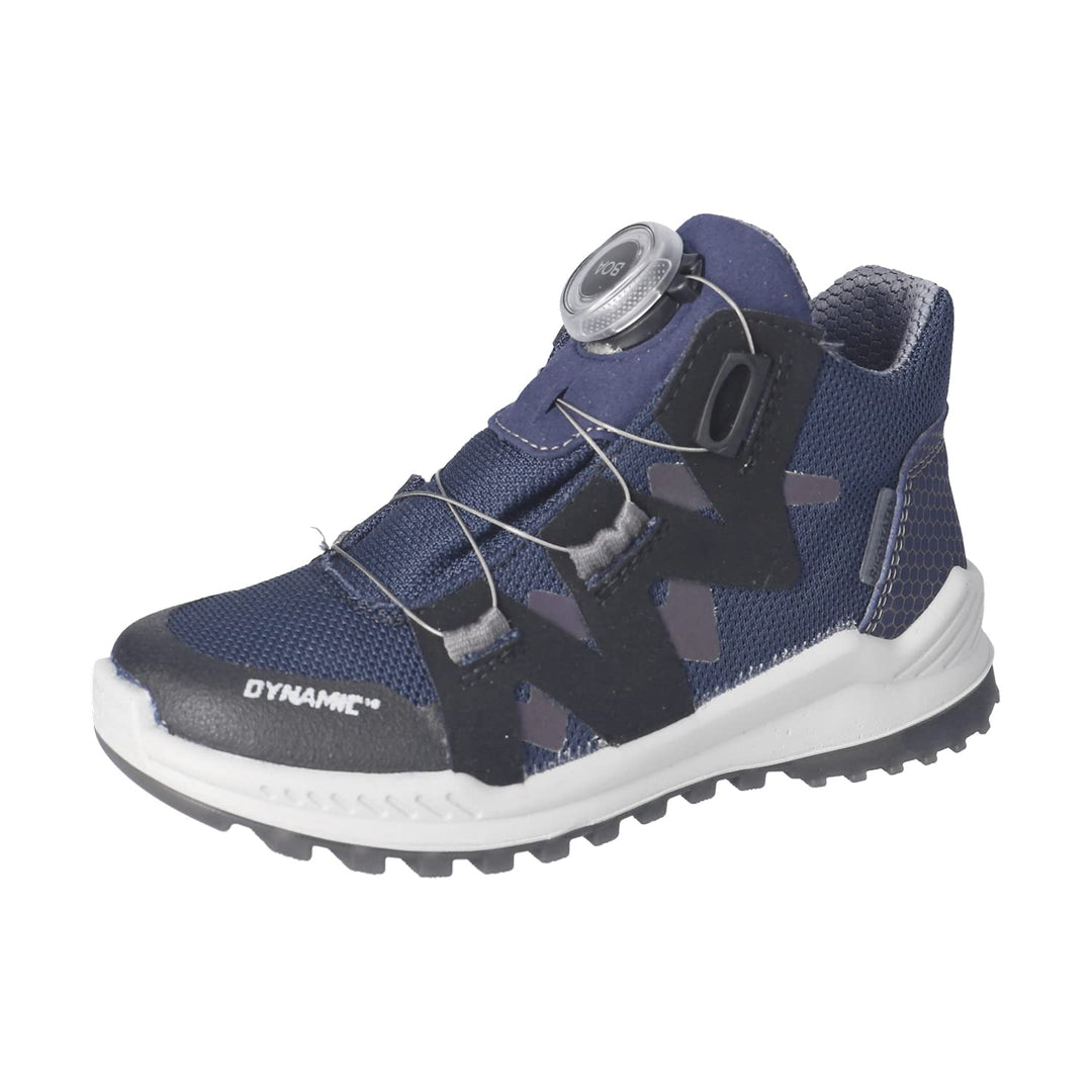 RICOSTA Jungen Stiefel Runner,Kinder Boots,lose Einlage,RicostaTEX,BOA, Blau 180