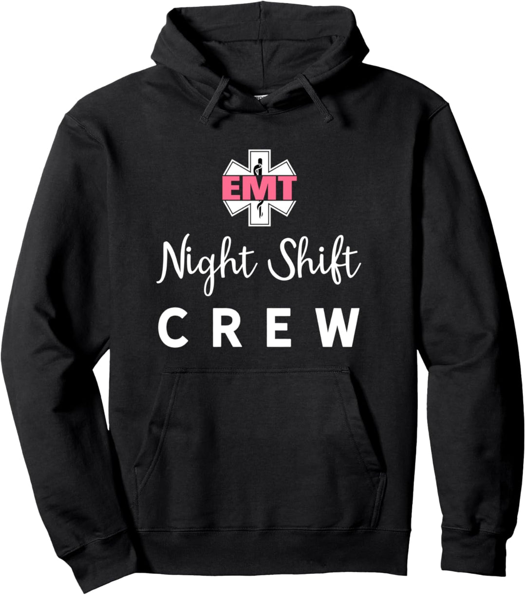 EMT Night Shift Crew Zitat / Sanitäter Übernachtarbeit EMS Pullover Hoodie