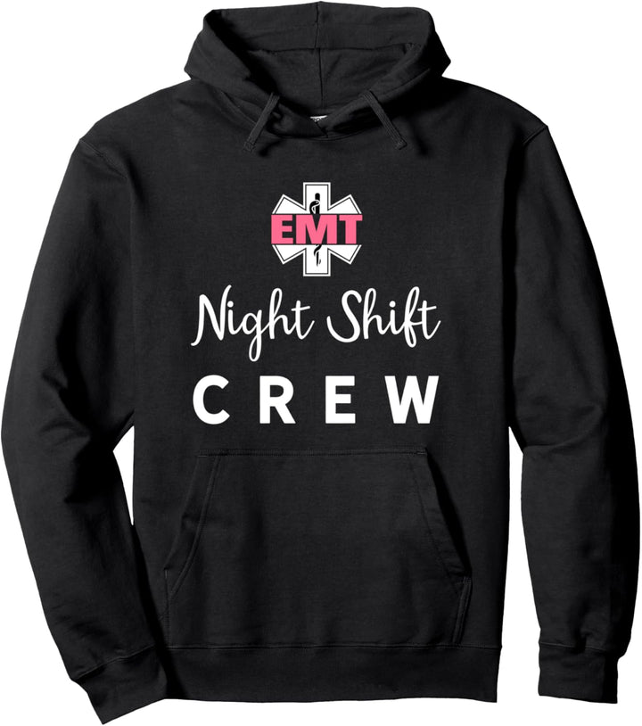 EMT Night Shift Crew Zitat / Sanitäter Übernachtarbeit EMS Pullover Hoodie