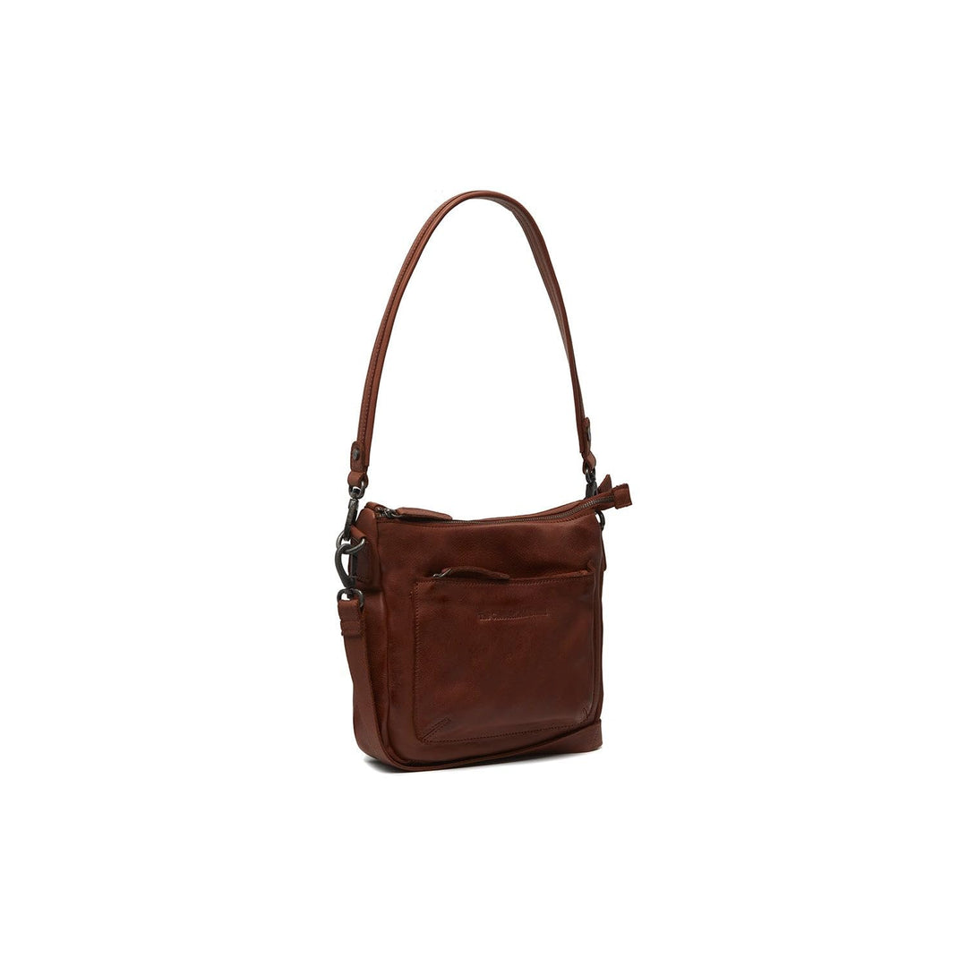 The Chesterfield Brand Caroline Schultertasche Leder 23 cm Cognac Einheitsgrösse, Cognac Einheitsgrö