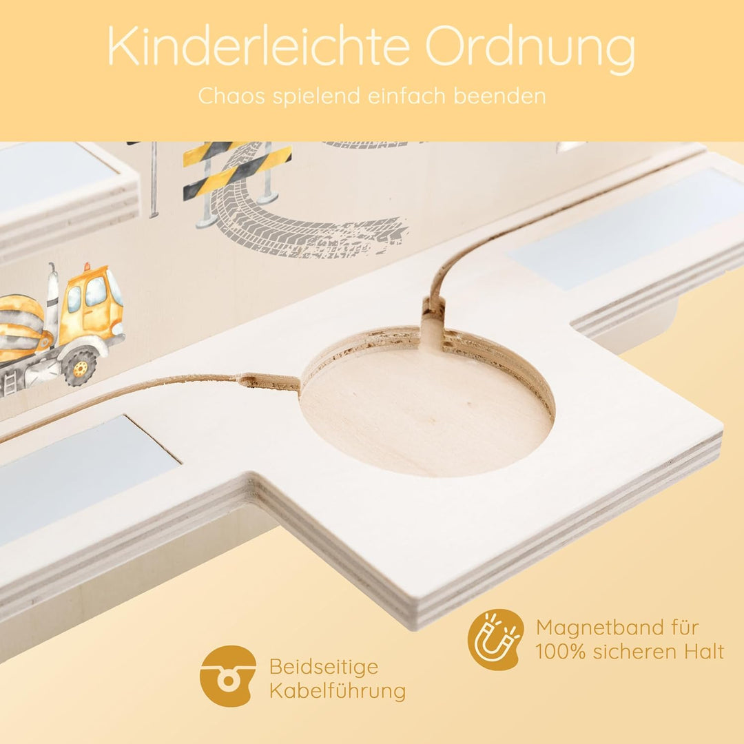 Bärenfreunde® - Personalisiertes Tonie Regal für Kinderzimmer - Magnetisches Toniebox Regal für Toni