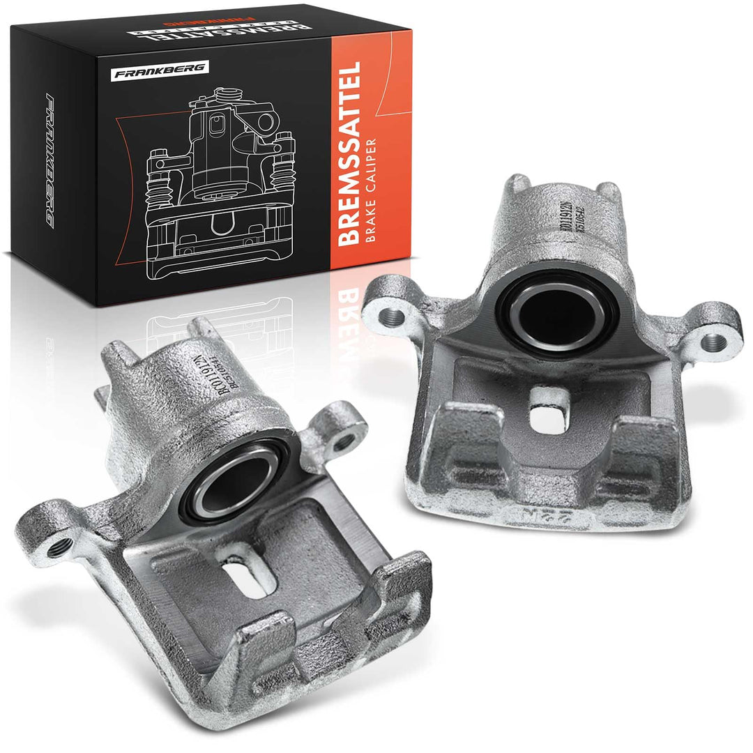 Frankberg 2x Bremssattel Hinten Links Rechts Kompatibel mit Pajero III V7 W V6 W 2.5L-3.5L 2000-2006