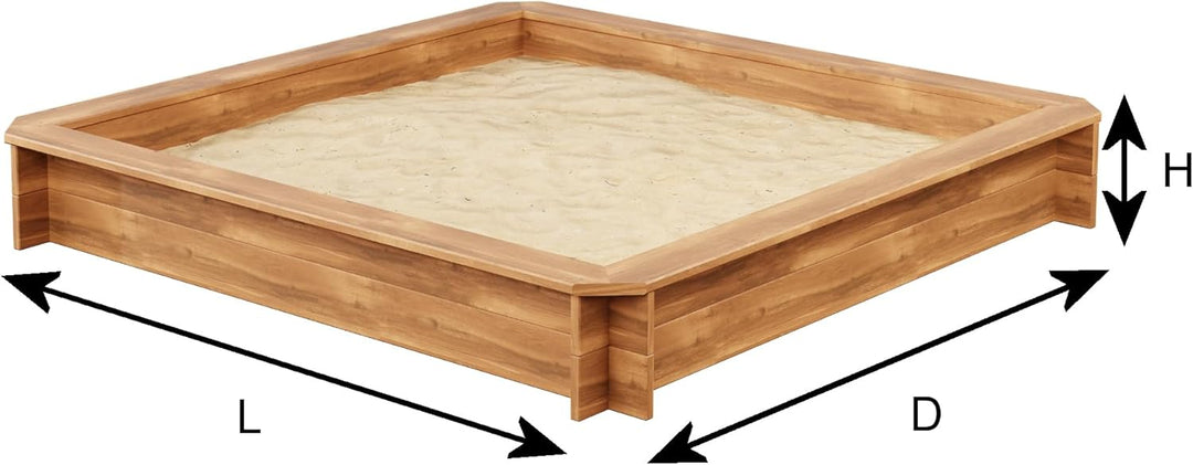 Sandkasten Abdeckung nach Mass (als Schutzhülle, Abdeckplane für Spielkiste, Sandbox, Sandspielplatz