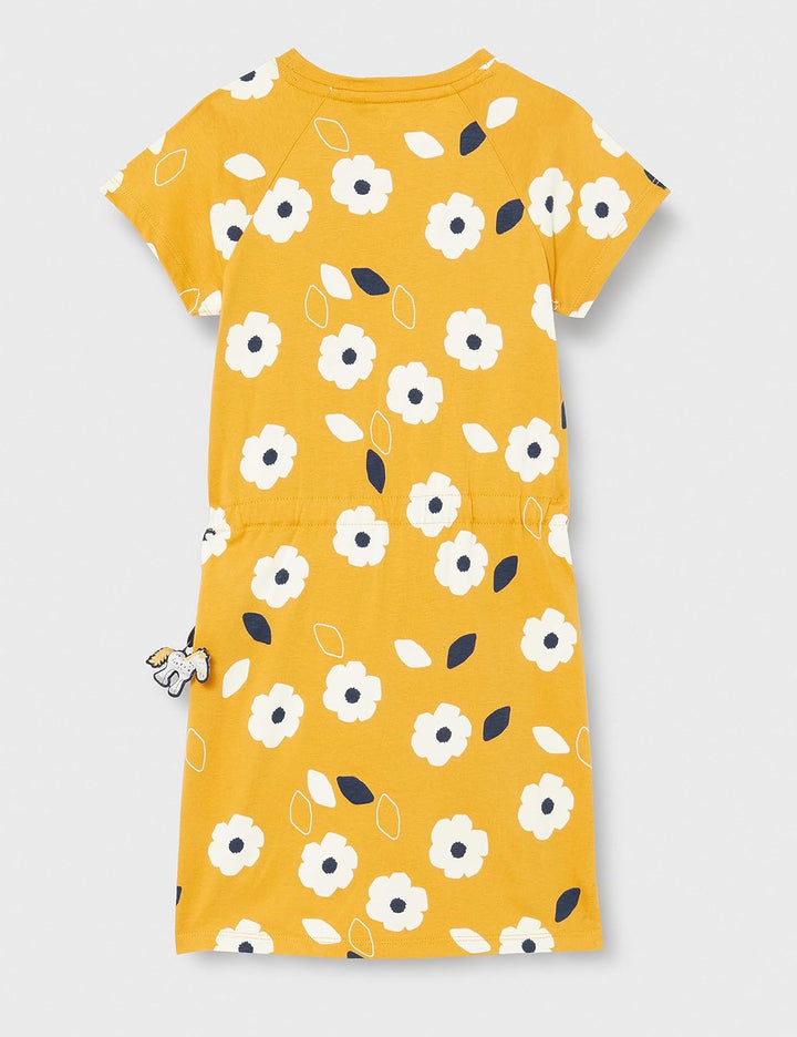 Sigikid Mädchen Kinderkleid 122 Gelb Geblühmt, 122 Gelb Gebl&#xFC;hmt