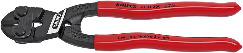 Knipex Hebel Action mini-bolt Cutter mit Notch, 7131200 8-inch, 8-inch