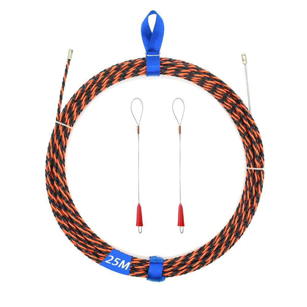 QZATACAEN Fish Line Wire Puller Through Wall Wire Threader Fish Plus Fish Cable Lock with Easy Grip