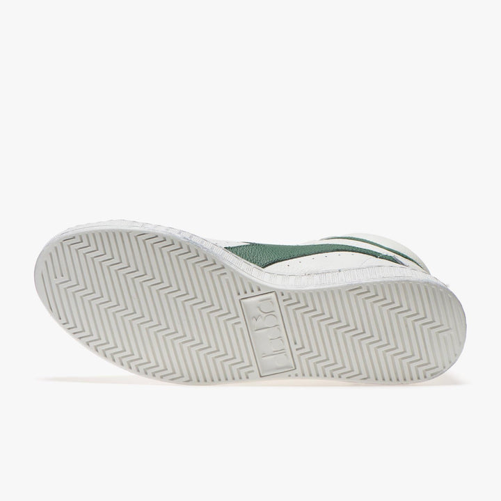 Diadora Game L High Waxed 8999906033, Sneakers 36.5 EU Weiss White Fogliame, 36.5 EU Weiss White Fog