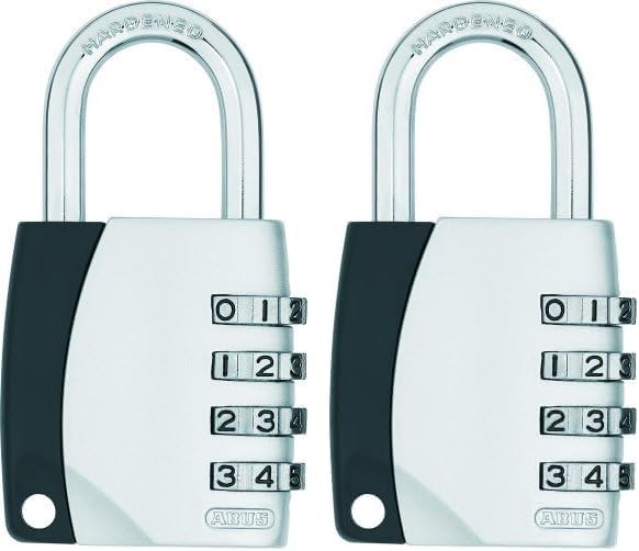 ABUS Zahlenschloss 155/40 - Vorhängeschloss mit Zinkdruckguss-Gehäuse - Kofferschloss/Spindschloss m