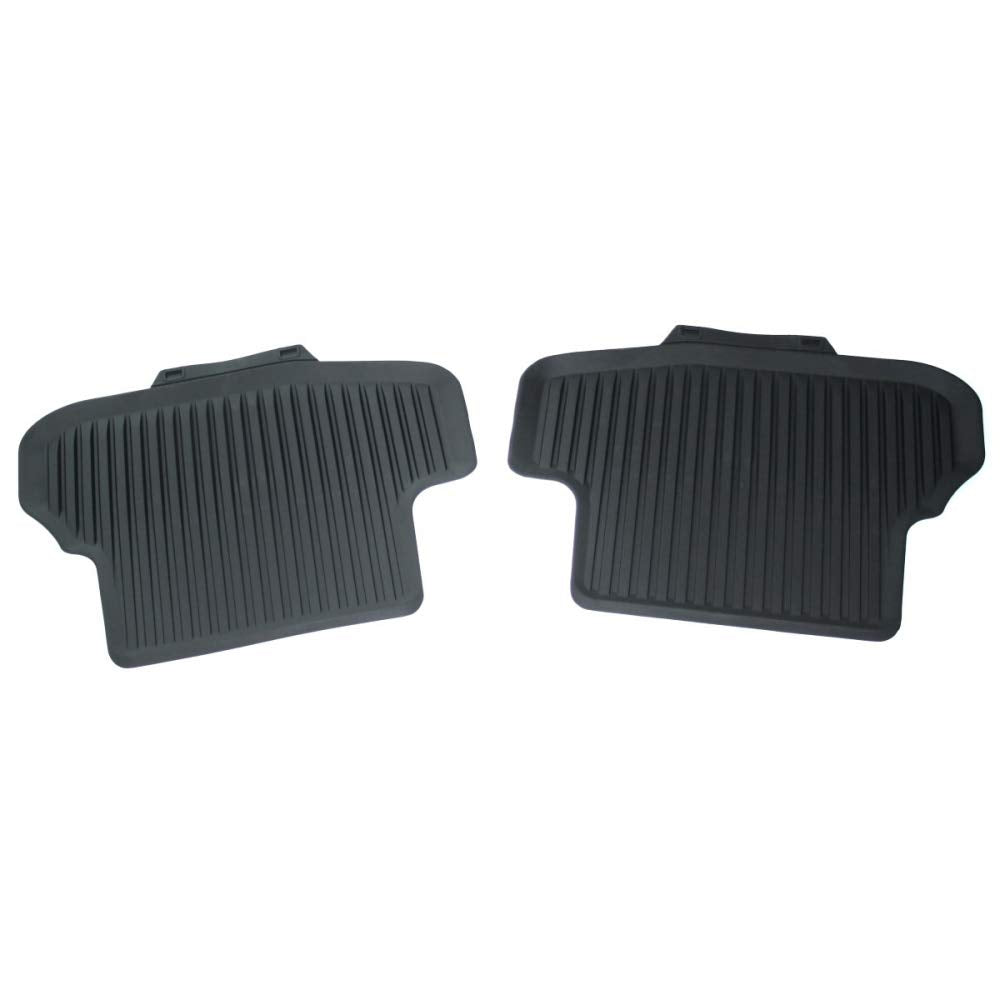 Audi 8W7061511C041 Gummi Fussmatten 2X hinten Gummimatten Allwettermatten schwarz, nur Coupe, ohne B