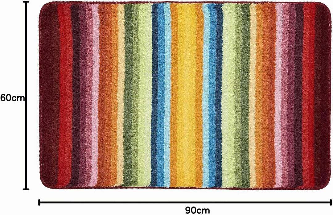 Meusch 2867148519 Badteppich Funky, 60 x 90 cm, multicolor 60 x 90 cm Bunt, 60 x 90 cm Bunt