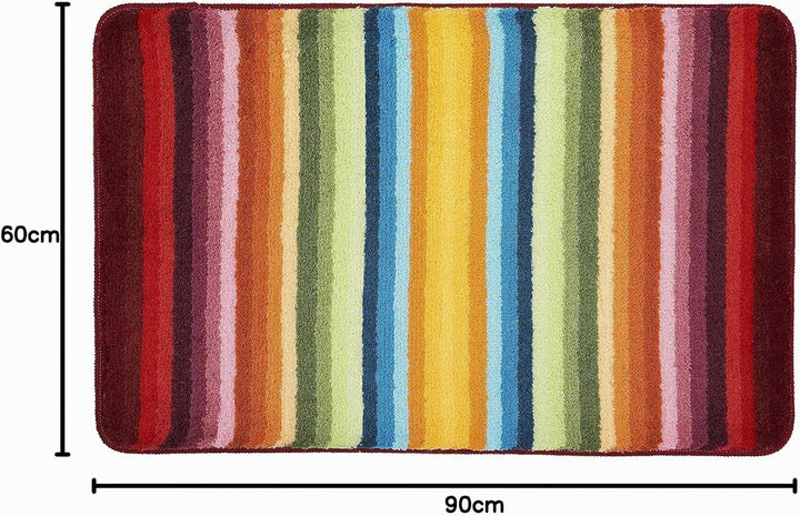 Meusch 2867148519 Badteppich Funky, 60 x 90 cm, multicolor 60 x 90 cm Bunt, 60 x 90 cm Bunt