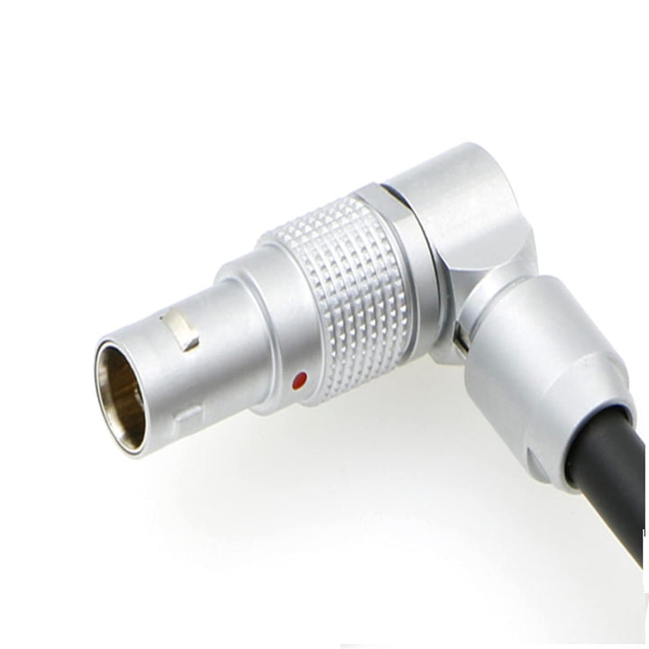 Uonecn Drehbares Stromkabel für Tilta Nucleus-M Motor Rechtswinkel 7-Pin Stecker auf Dtap Stecker