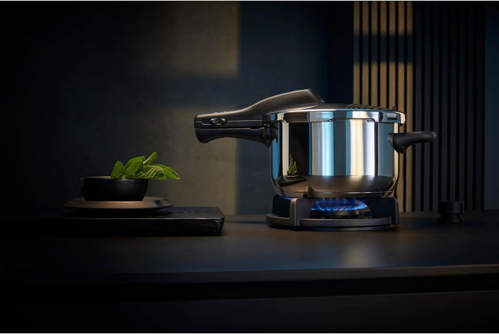WMF Perfect Schnellkochtopf- Unterteil Induktion 3l, Dampfkochtopf ohne Deckel, Cromargan Edelstahl