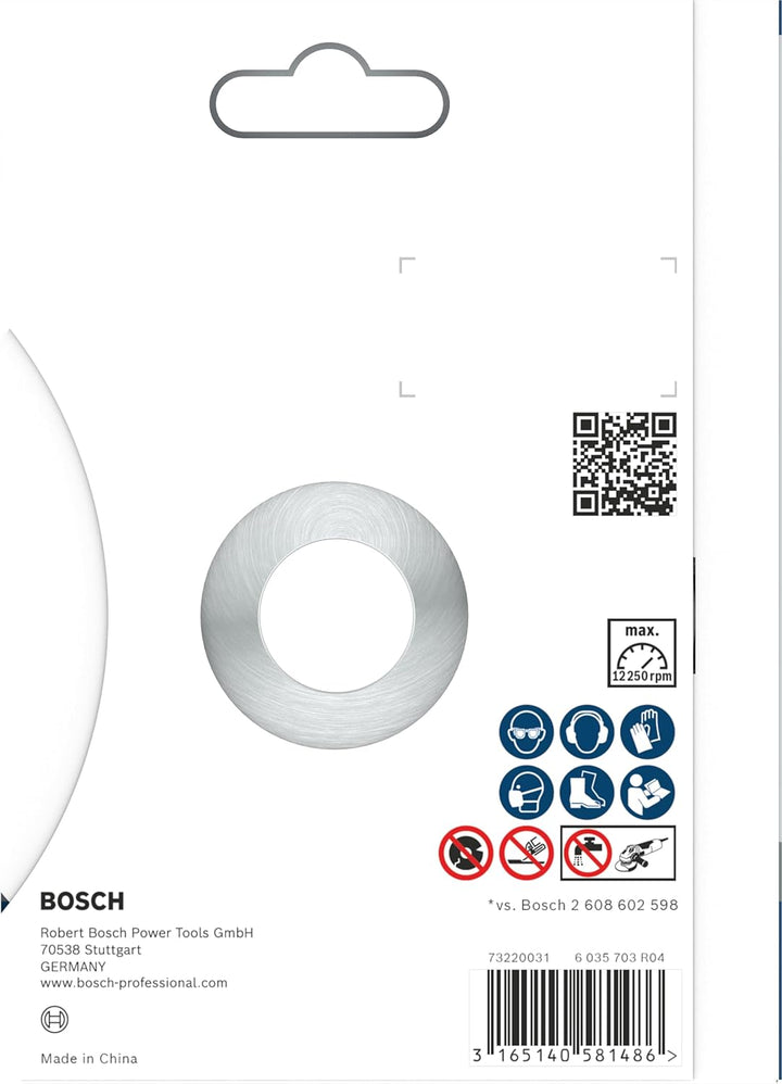 Bosch Professional Diamanttrennscheibe (für extrem hartes Gestein, Ø: 125 mm, Zubehör für Winkelschl