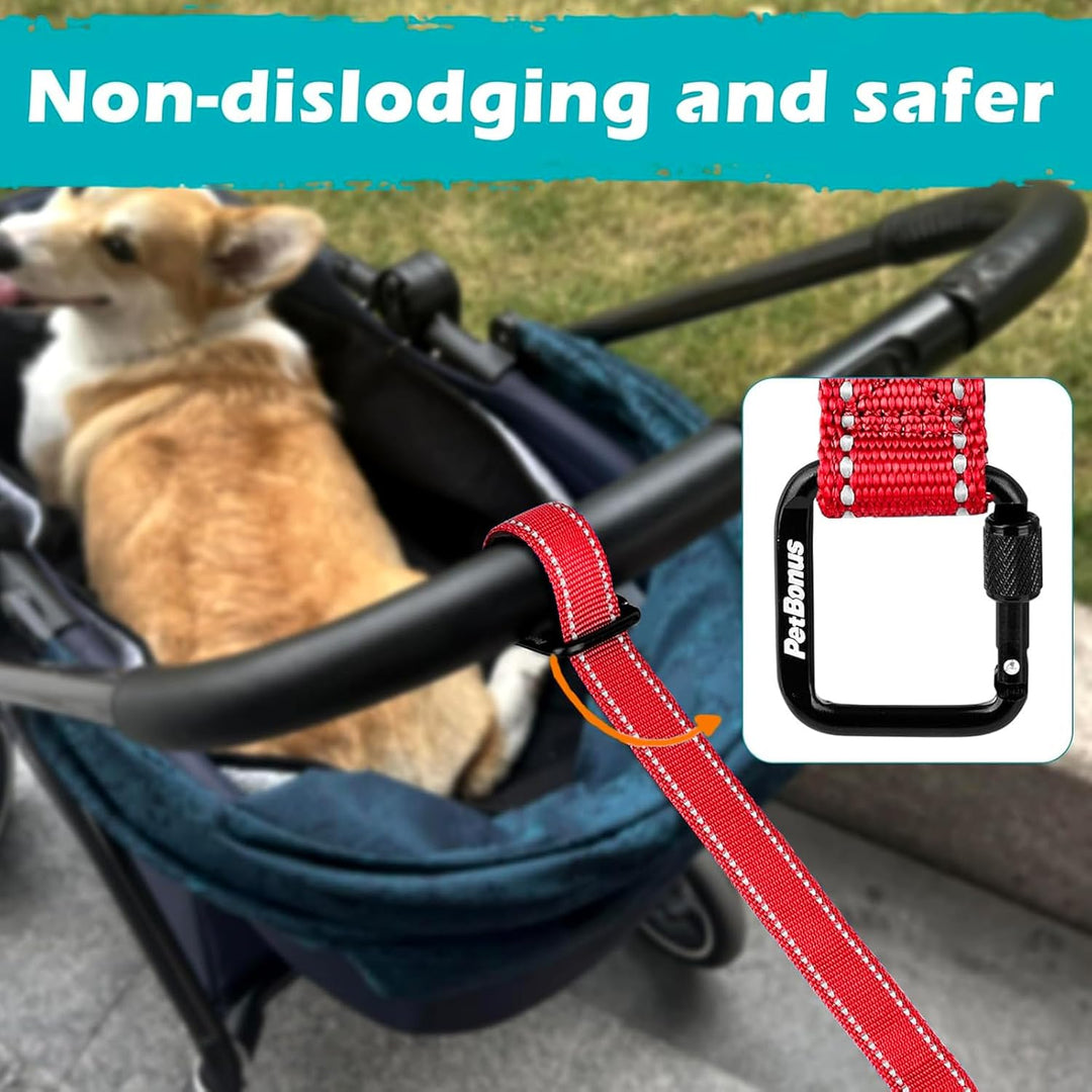PetBonus Hundeleine Handgelenkriemen, Sicherheitsriemen für Rollleine Hundeleine und Kinderwagen, Ab