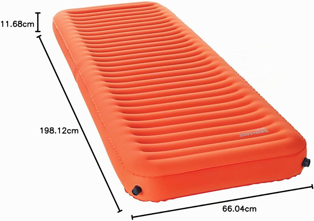 Therm-a-Rest Isomatte NEOLOFT (mit Stretch-Strickgewebe), Farbe:Ember, Grösse:L (64 x 196 cm)
