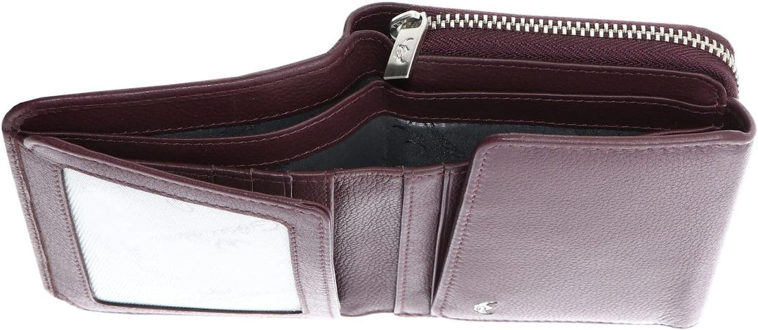 Golden Head Madrid RFID Protect Zipped Billfold Coin Wallet Amarone Amarone Einheitsgrösse, Amarone