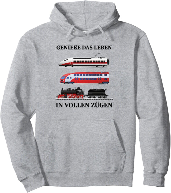 Geniesse das Leben in vollen Zügen Pullover Hoodie