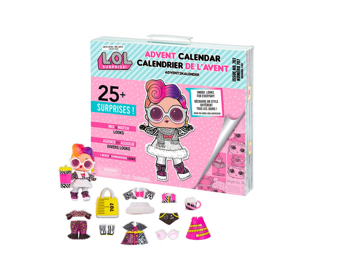 L.O.L. Surprise! Adventskalender - Mit Sammlerpuppe - COSTUME DESIGNER - 25+ Überraschungen - Outfit