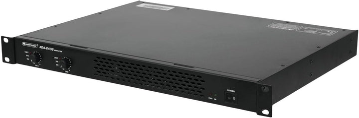 Omnitronic XDA-2402 Class-D-Verstärker | Stereo-PA-Verstärker mit Schaltnetzteil, 2 x 1200 W / 4 Ohm