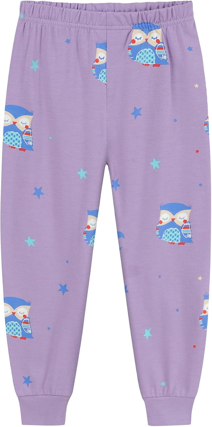 EULLA Kinder Mädchen Schlafanzüge Winter Pyjama Set Einhorn Meerjungfrau Schmetterling Marienkäfer G