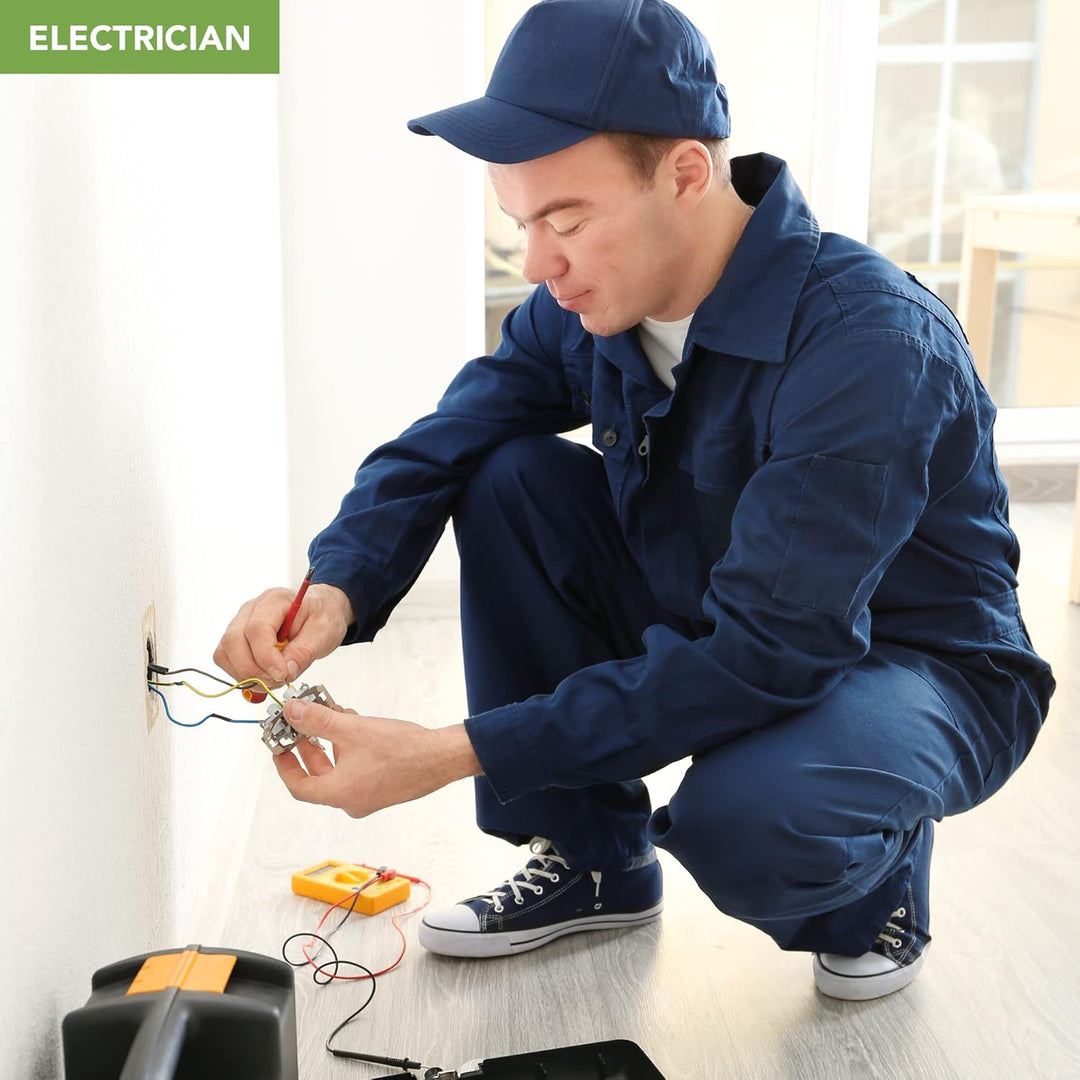 BLOSTM VDE Schraubendreher Set Elektriker - 7-teilig Elektriker Schraubendreher Isoliert bis 1000V m