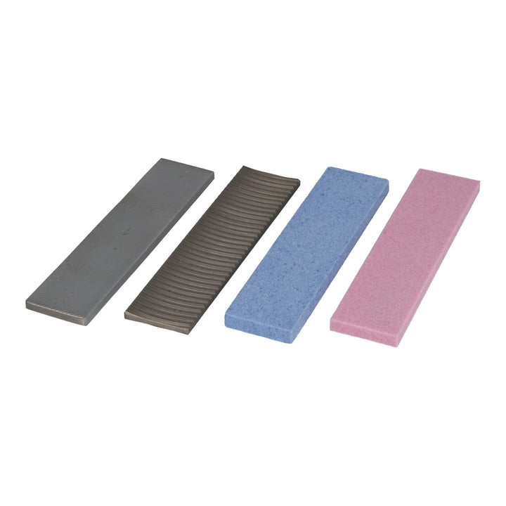 RiSki Ski Feilenset - Radialfeile, Feile mittel, Alu Oxyd Stein K80, Alu Oxyd Stein K150