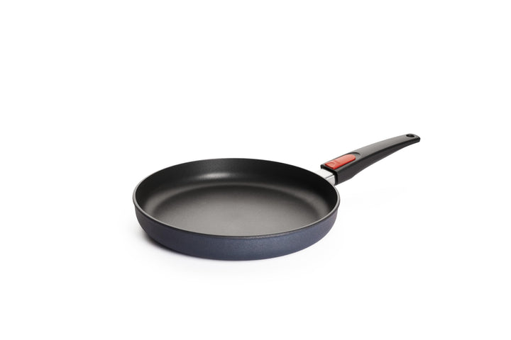 Woll Diamond Lite Flachpfanne - Induktiv -, Ø 28 cm, 5 cm hoch, mit abnehmbarem Stiel - Geeignet für