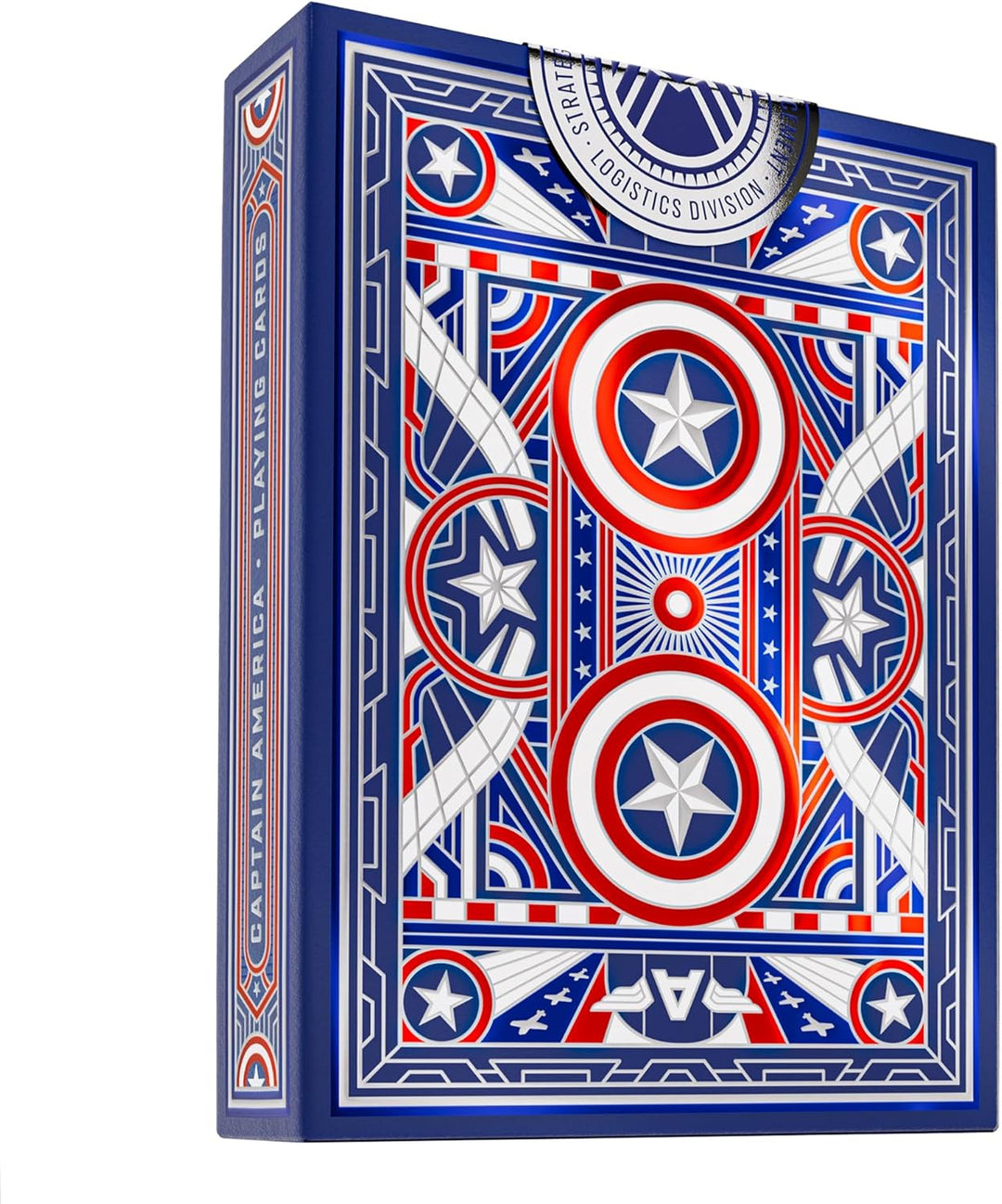Captain America Playing Cards Patriotic Design