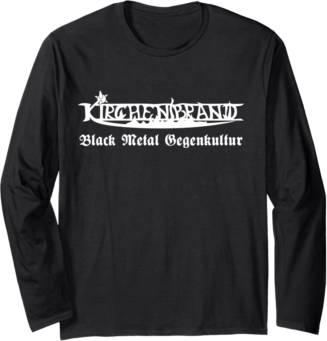 Kirchenbrand - Black Metal Gegenkultur | Black Metal Langarmshirt