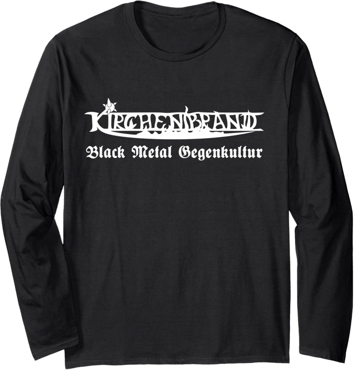 Kirchenbrand - Black Metal Gegenkultur | Black Metal Langarmshirt