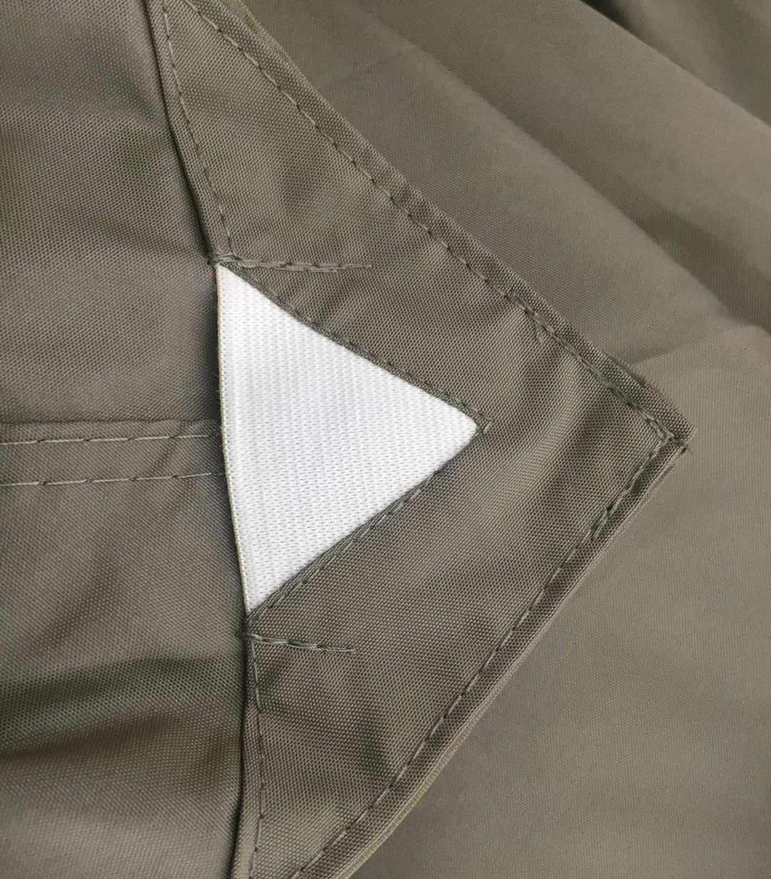 QUICK STAR Ersatzdach für Garten Pavillon 3x3m Taupe/Beigegrau RAL 7006 Antik Pavillondach