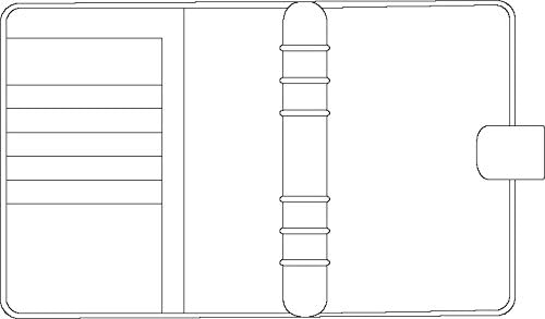 Chronoplan 50108 nachfüllbarer Terminplaner / Organizer / Terminkalender Mappe aus Kunstleder (Forma