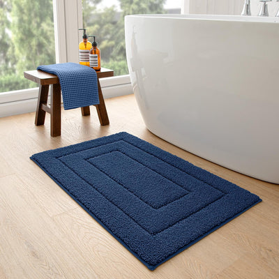 DEXI Badteppich rutschfeste,weicher Badezimmerteppich Wasserabsorbierend Badematte maschinenwaschbar