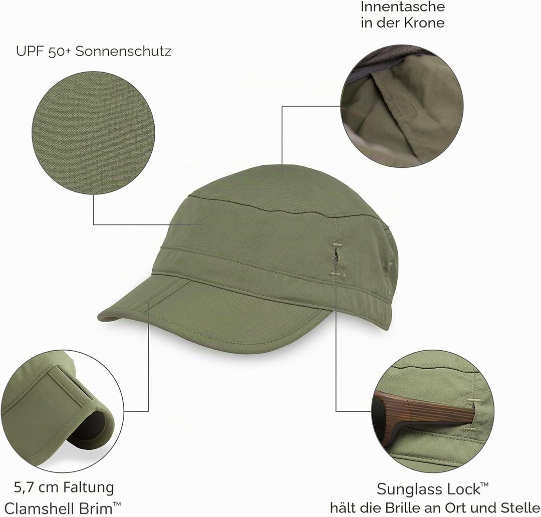 Sunday Afternoons Damen Sun Tripper Cap Verschluss (1er Pack) L Cremefarben, L Cremefarben