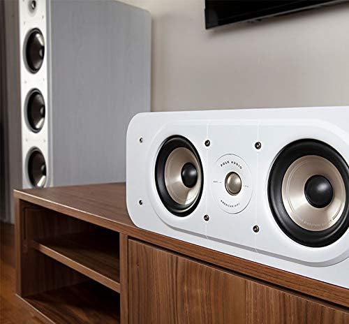 Polk Audio Signature S30E Center Lautsprecher, HiFi Lautsprecher für Musik und Heimkino Sound, 20 -