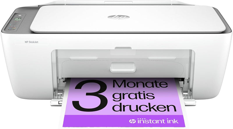 HP DeskJet 2820e Multifunktionsdrucker, 10€ Cashback, 3 Monate gratis drucken mit HP Instant Ink ink