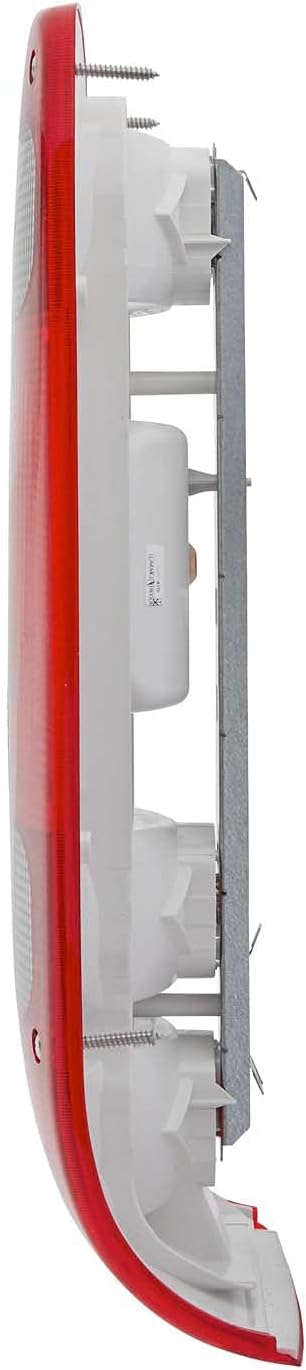 HELLA 2VP 007 502-121 Heckleuchte - Caraluna I - Glühlampe - rechts, rechts, Rechteckrückstrahler mi