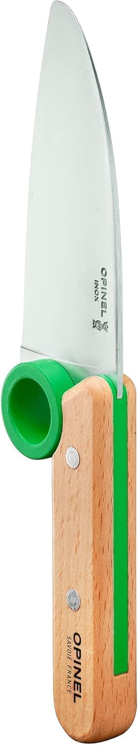 Opinel Le Petit Chef Kinder-Küchenmesser-Set mit Holzgriff | 3-teilig | persönliche Gravur | Sparsch