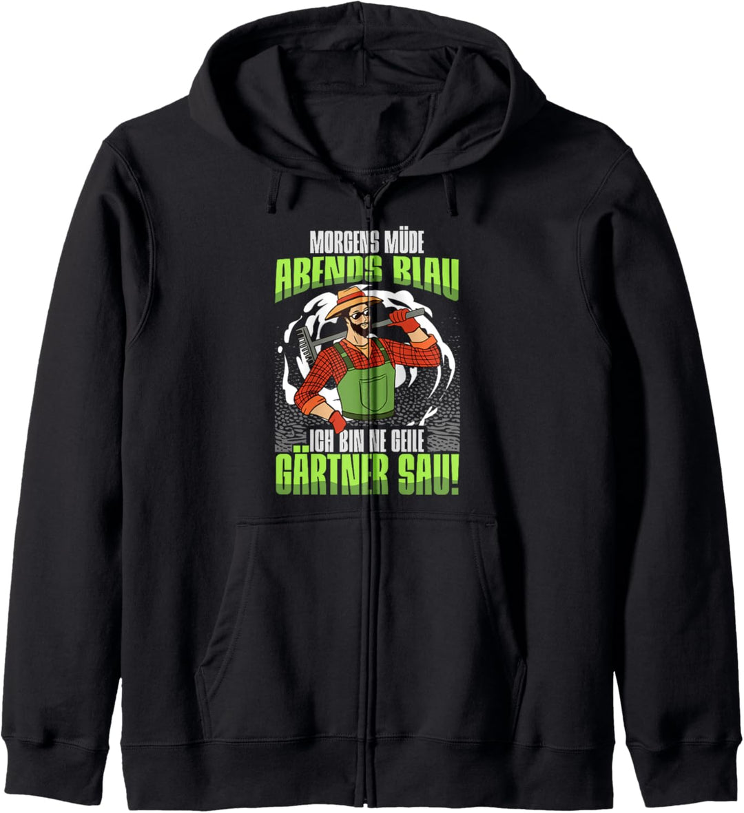 Garten Gärtner Gartenarbeit Hobbygärtner Landschaftsgärtner Kapuzenjacke