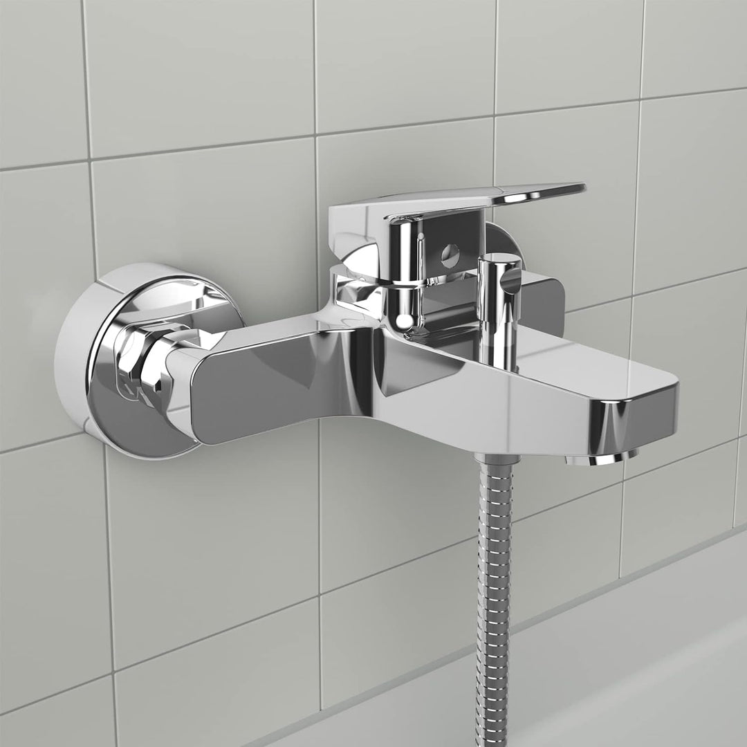 Ideal Standard BD258AA Ceraplan Badearmatur Aufputz Wanne mit Handbrause-Set Aufputz, Wanne mit Hand