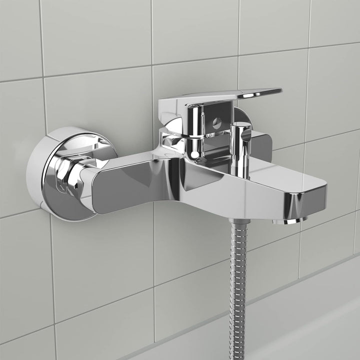 Ideal Standard BD258AA Ceraplan Badearmatur Aufputz Wanne mit Handbrause-Set Aufputz, Wanne mit Hand