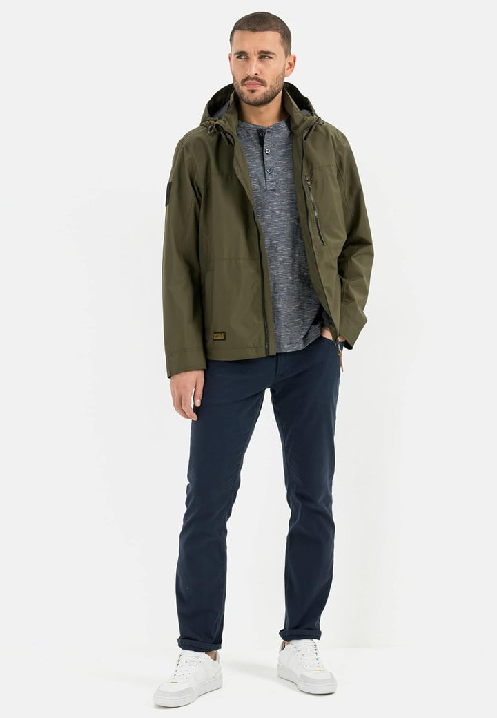 camel active Herren 420774/7E75 Jacke 28 Olive Brown, 28 Olive Brown