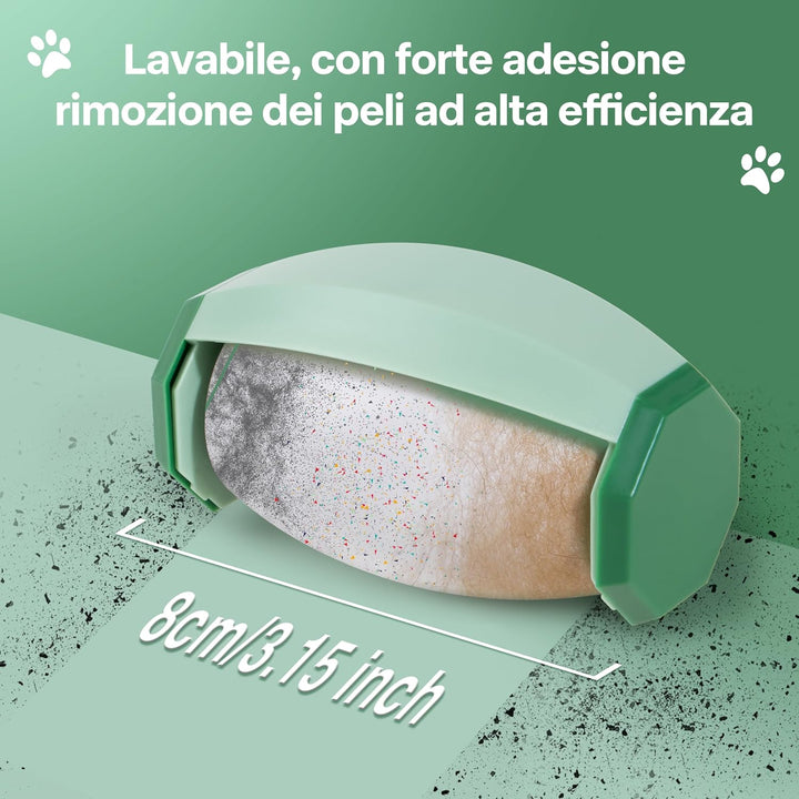 Fusselrolle wiederverwendbar Tierhaarentferner – abwaschbar und tragbar – Hundehaare entfernen zu Ha