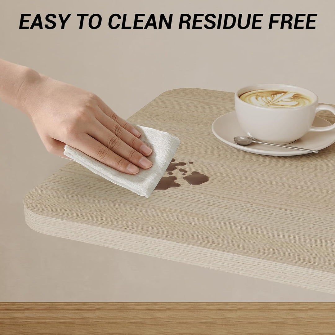 Beistelltisch,Sofatisch Mit Rollen,c-Form,Mobiler Kaffeetisch 68.58 * 40.64 * 65cm,Betttisch Höhenve