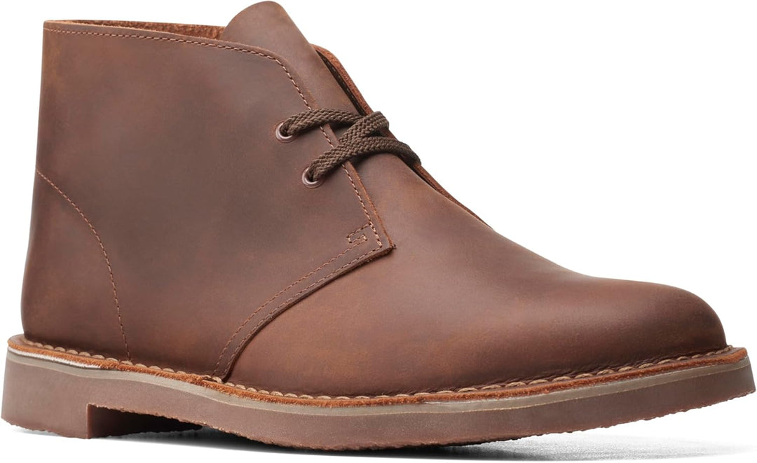 Clarks Herren Bushacre 3Chukka-Stiefel 43 EU Weit Dunkelbraun, 43 EU Weit Dunkelbraun