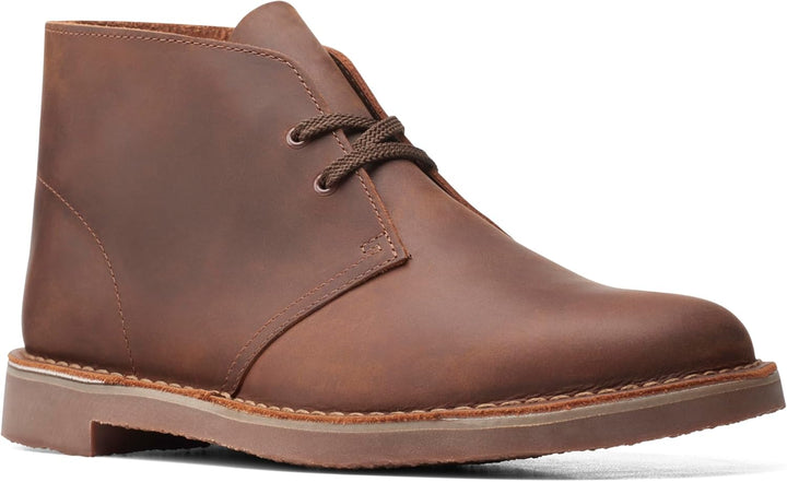 Clarks Herren Bushacre 3Chukka-Stiefel 43 EU Weit Dunkelbraun, 43 EU Weit Dunkelbraun